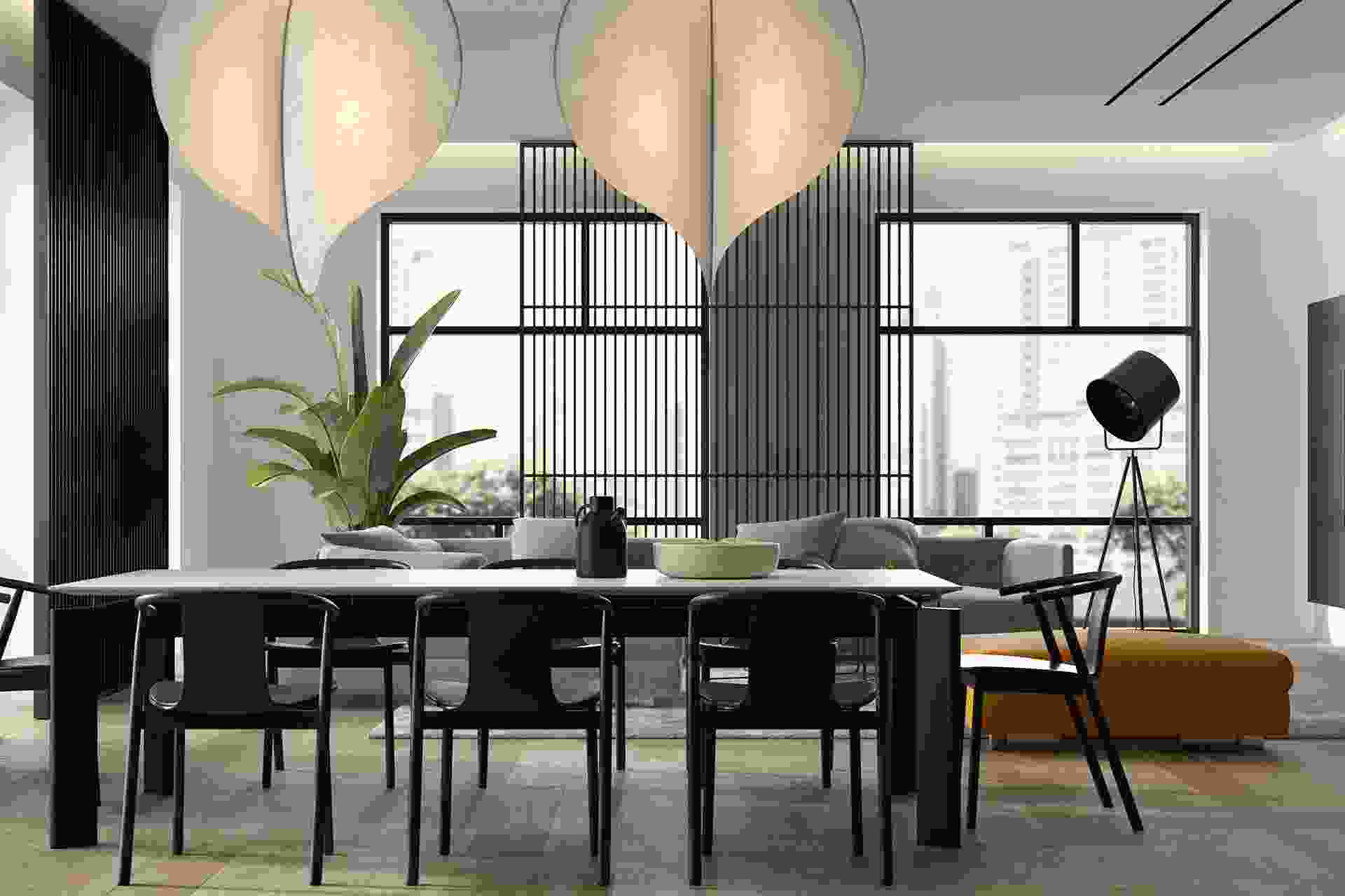 Luxury dining room